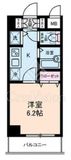 シンシア渋谷 2階 間取り図