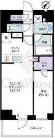 オープンレジデンシア新宿ザ・ハウス 1階 間取り図