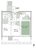 シティタワー綾瀬 15階 間取り図