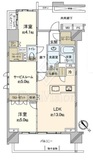 リビオ新横浜 10階 間取り図