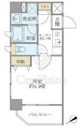 クロスポイント赤羽 703 間取り図