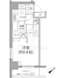 パークハビオ東向島 801 間取り図