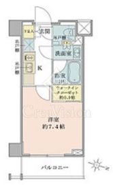 アプリーレ池上 4階 間取り図