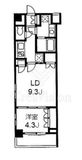デュオステージ東十条 201 間取り図
