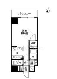 ルクレ池袋 101 間取り図
