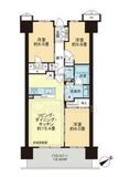 レジデントプレイス西葛西 7階 間取り図