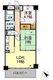 モニュメントスクウェア壱番館 1階 間取り図