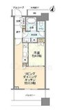 テラス渋谷美竹 13階 間取り図