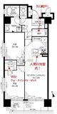 メロディーハイム銀座東 6階 間取り図