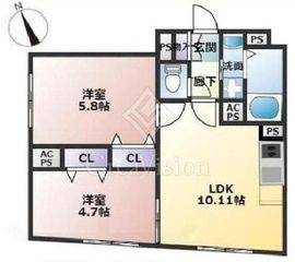 CENTRAL GARDEN RESIDENCE TOKYO 1階 間取り図