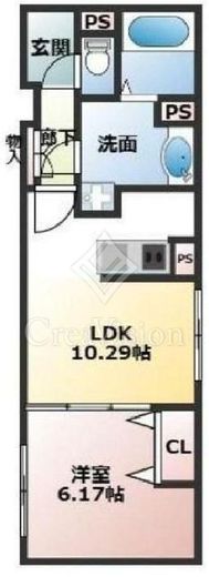 CENTRAL GARDEN RESIDENCE TOKYO 3階 間取り図