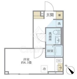 EXAM AKASAKA 102 間取り図