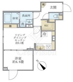 EXAM AKASAKA 103 間取り図