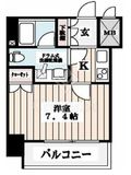 エスコート西新宿 3階 間取り図