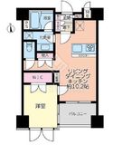 エム・ブランド新宿戸山公園 4階 間取り図