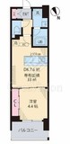 ビイルーム立川 404 間取り図