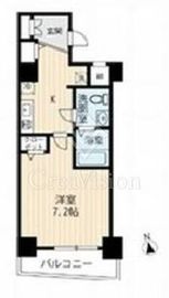 ARCOBALENO MUSASHIKOYAMA (アルコバレーノ武蔵小山) 3階 間取り図