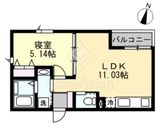 ANQI神宮前 1階 間取り図