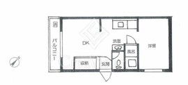 中目黒フラワーマンション 1階 間取り図