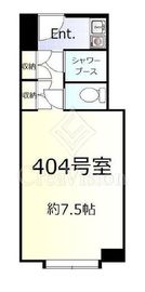 ニューステイトメナー 4階 間取り図