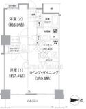 イストワール 405 間取り図