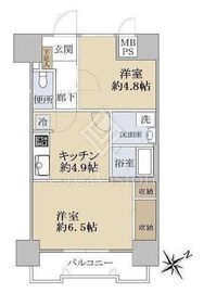 ハイマート入谷 12階 間取り図
