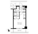ブリリアント恵比寿 203 間取り図