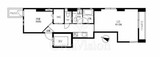 カーサABC 3階 間取り図