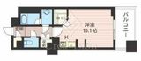 レジデンスシャルマン月島 307 間取り図
