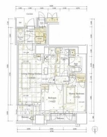 三田ガーデンヒルズ PARK MANSION 2階 間取り図