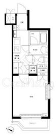 ルーブル祐天寺 4階 間取り図