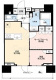 ピアース渋谷ウエスト 10階 間取り図