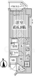 HF東中野レジデンス 7階 間取り図