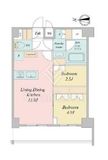LIME RESIDENCE KAWAGUCHI EAST 701 間取り図