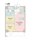 LIME RESIDENCE KAWAGUCHI EAST 705 間取り図