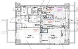 ルーブル東十条弐番館 4階 間取り図