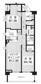ピエス綱島 402 間取り図