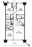 シティテラス横濱新杉田 3階 間取り図