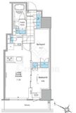 ルフォンプログレ北新宿 902 間取り図