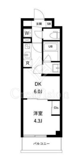 アーバンパーク蒲田南Ⅰ 1階 間取り図