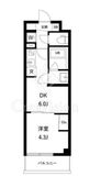 アーバンパーク蒲田南Ⅰ 1階 間取り図