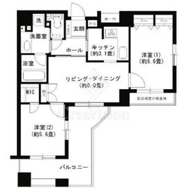 クリオ文京小石川 1403 間取り図