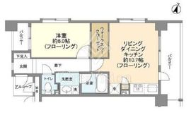 エクセレント笹塚 3階 間取り図