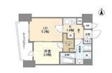 コンフォリア桜上水 902 間取り図