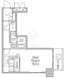 プライムアーバン新百合ヶ丘 6階 間取り図