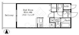 サンクレール高井戸 8階 間取り図