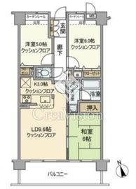 クレストフォルム高井戸南 5階 間取り図