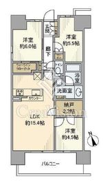 セントガーデン海老名 14階 間取り図