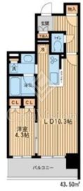 HF新横浜レジデンス 4階 間取り図