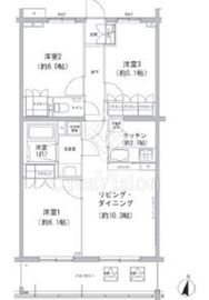 ヒューリックコート雪が谷 109 間取り図